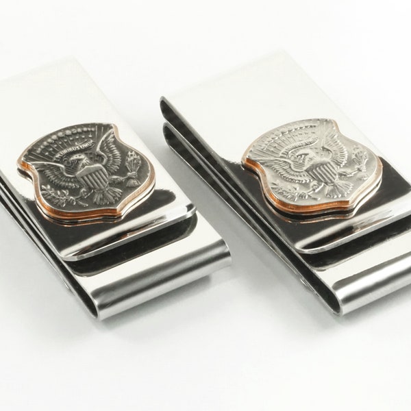 Stainless Steel Dollar Money Clip Etsy
