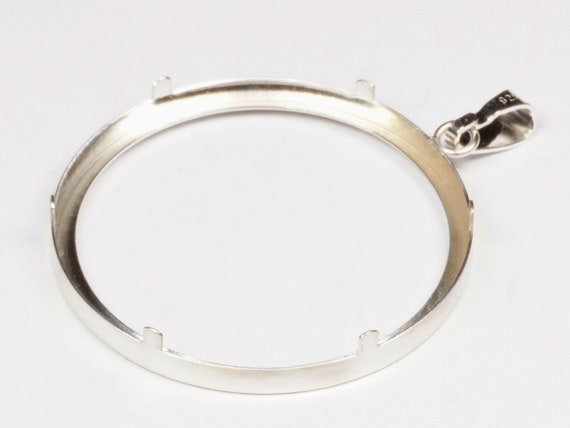 Coin Holders Silver 925 Inner Diameter 13.2 to 41.25 Mm Coin