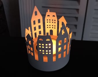 Tealight holder city