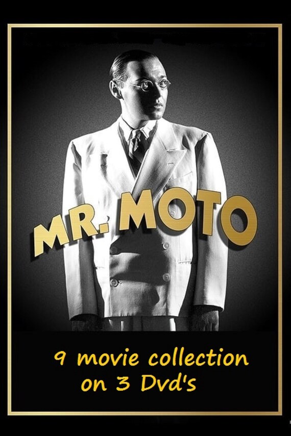 Mr Moto 9 Movie Collection New Sealed Etsy