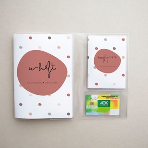 U-Heft und Impfpasshülle Set 3-teilig