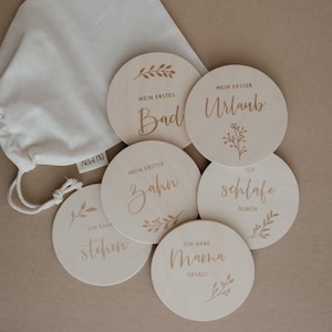 Mijlpalen Hout • Extra babyset