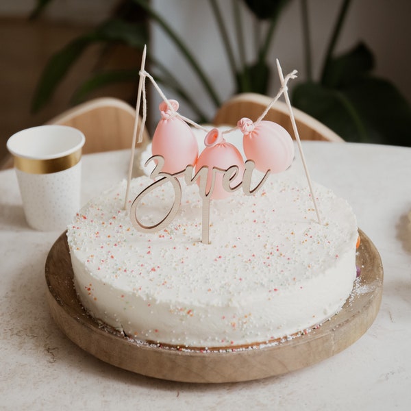 Cake Topper Kuchenstecker zwei