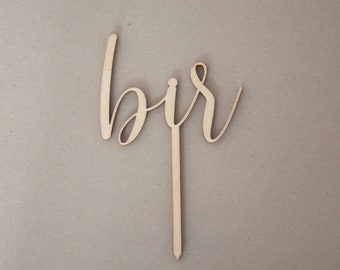 Cake Topper Cake Plug Bir Primer cumpleaños