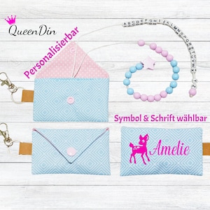 Calculation chain with name light blue/pink