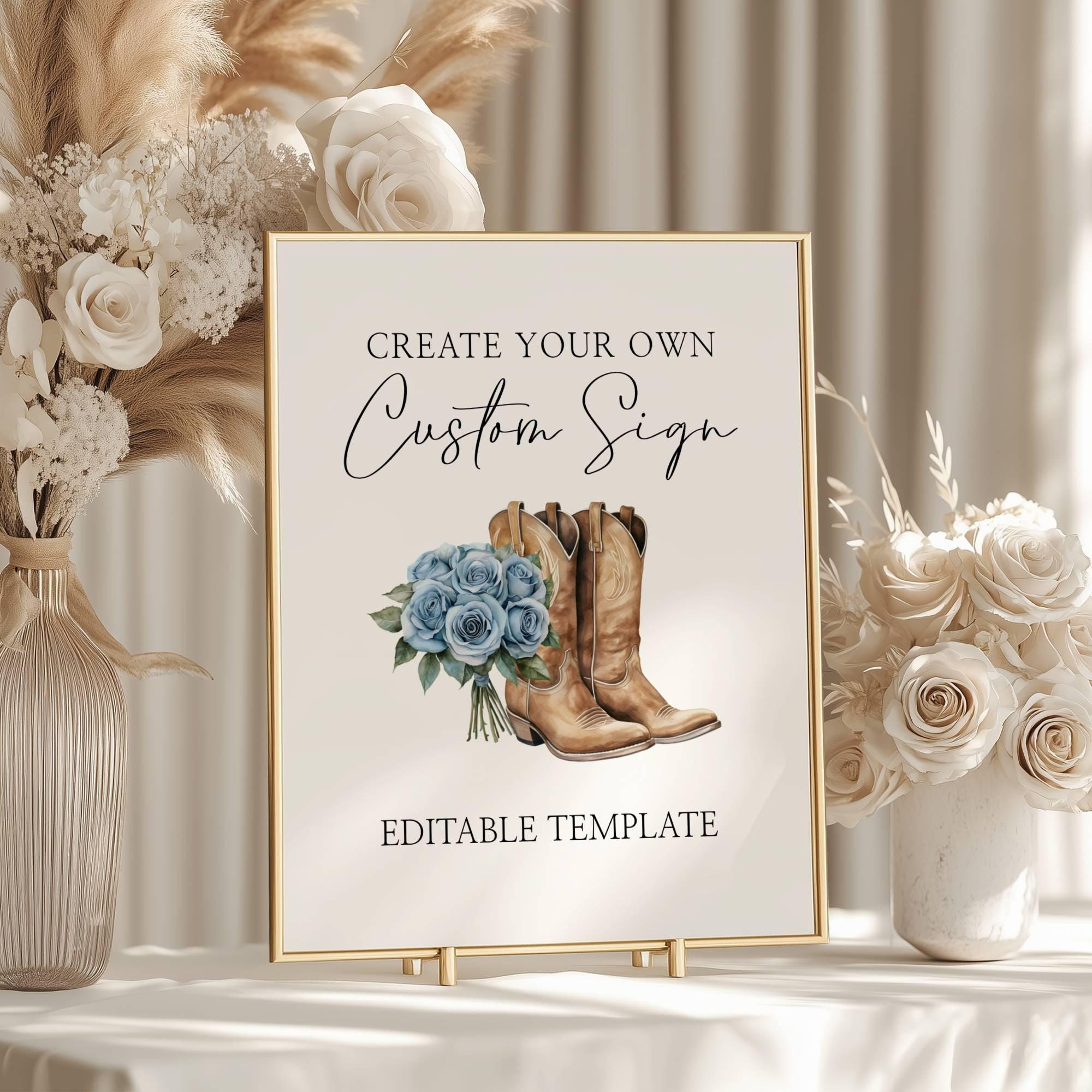 Blue Boots Wedding - Etsy, image size:2000x2000
