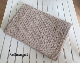 ALPACA BABY BLANKETS, Newborn Gift, Handmade Blanket, with a wide selection of colors, soft and lightweight