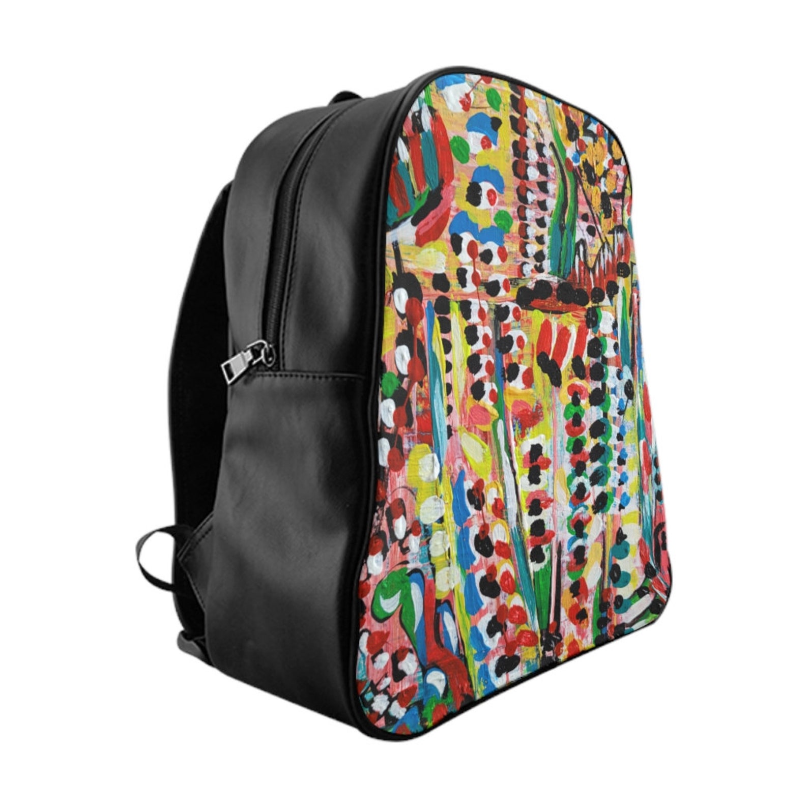 Yayoi Kusama Style, Shoulder Bag, Knapsack, Backpack, Bookbag Etsy UK