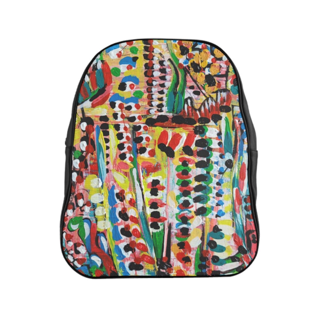 Yayoi Kusama Style, Shoulder Bag, Knapsack, Backpack, Bookbag Etsy UK
