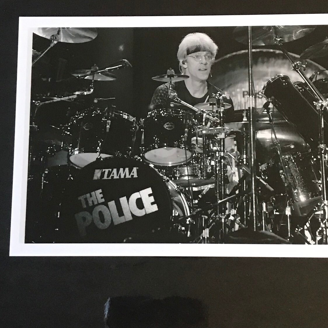 Stewart Copeland Drummer Police Photo Etsy