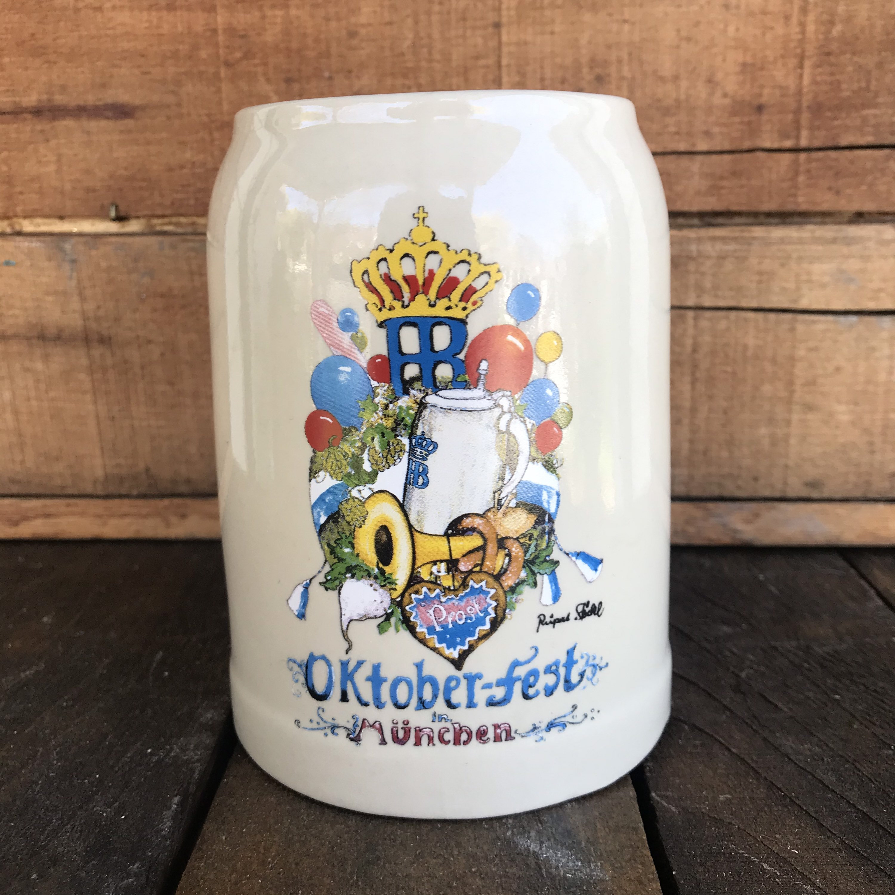 Hofbrauhaus Ceramic Oktoberfest Mug Etsy