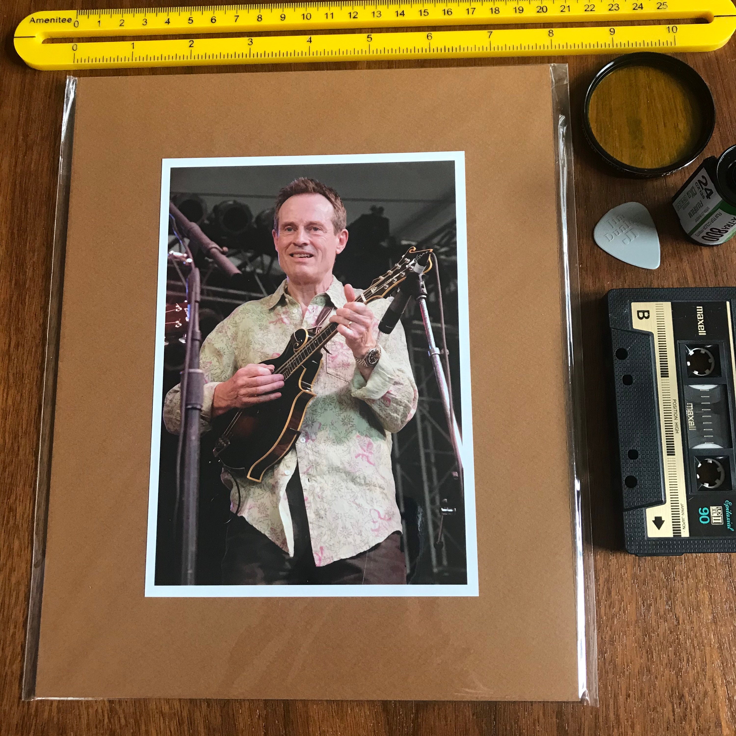John Paul Jones led Zeppelin Plays a Mandolin Etsy UK
