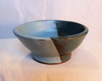 Angled Blue Bowl