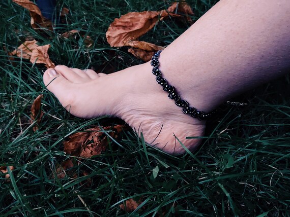 Gothic anklet on sale