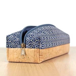 Estuche para lápices "Starflower", estuche para lápices, estuche de corcho para lápices, estuche para lápices, bolsa para lápices