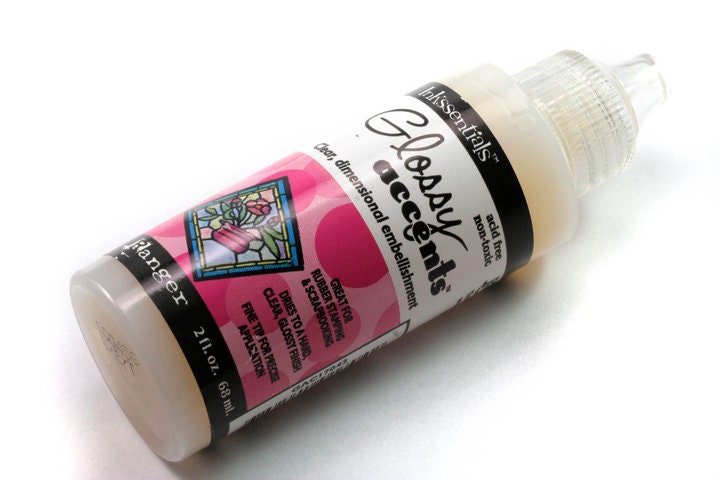 Glossy Accents 2oz - Ranger Glossy Accents - Dimensional Adhesive - Glossy  Adhesive - Dimensional Medium - Glossy Accents Glue - 17-192