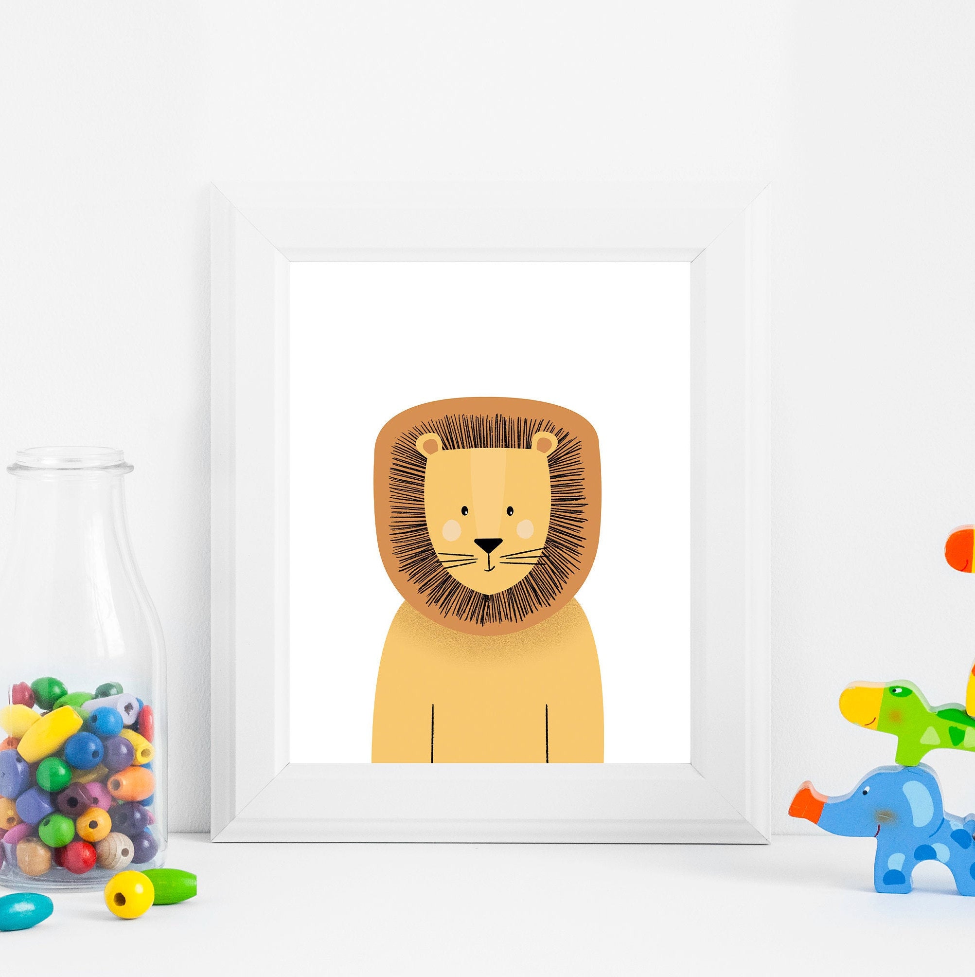 lion nursery decor