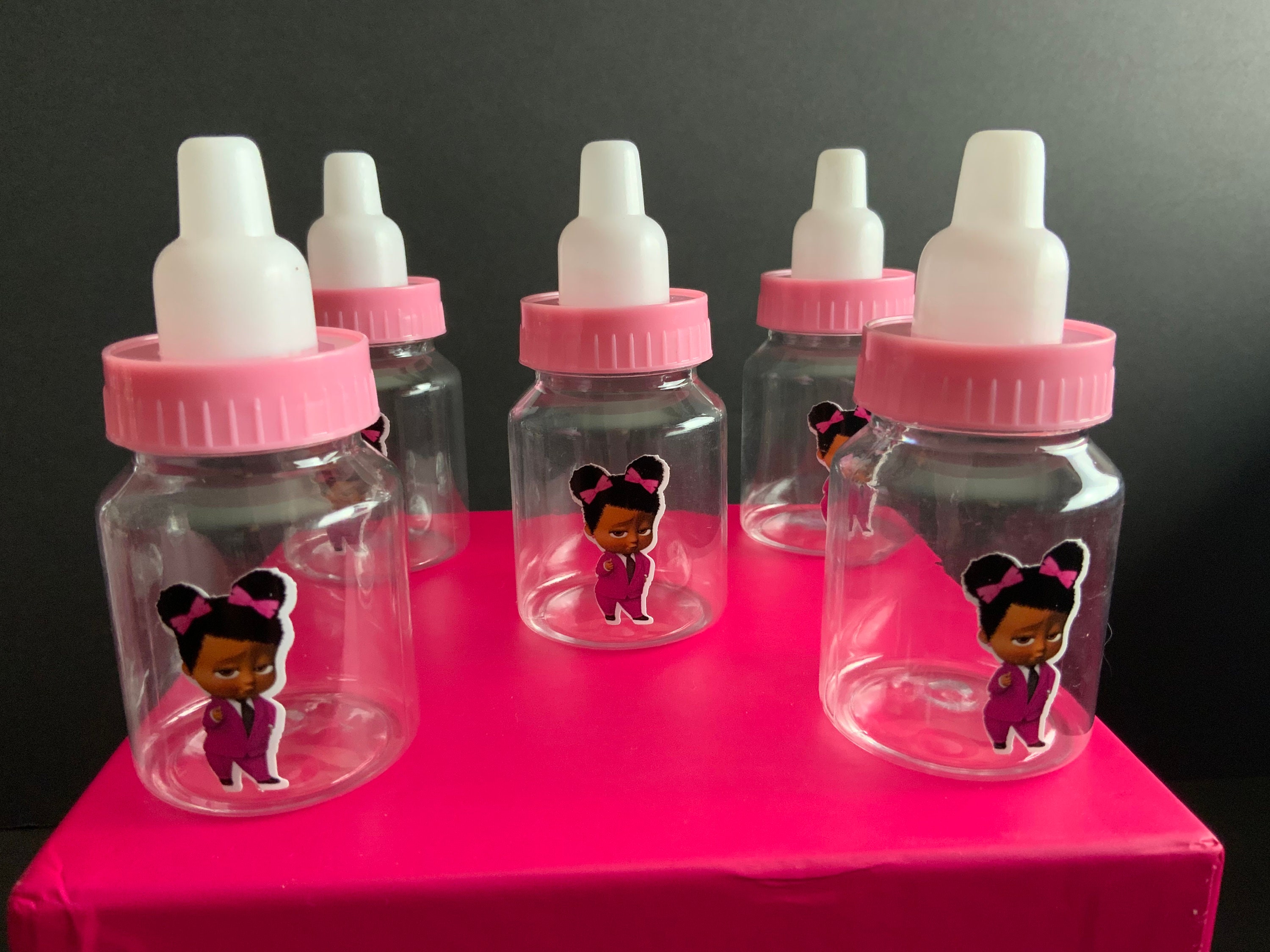 Boss Baby Girl and Boy Bottles Etsy Canada