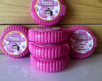 Bubble Tape Stickers, Favors, Rachel favors, party favors