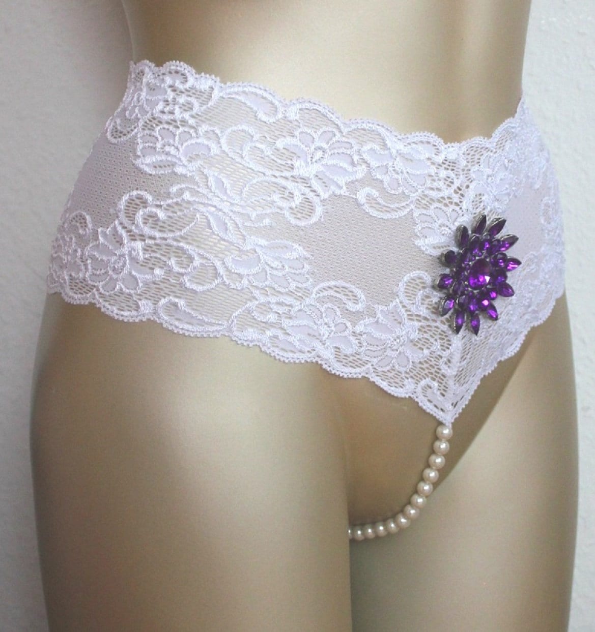 Pearl Thong Pearl String String Pearls Applient Tze White Etsy