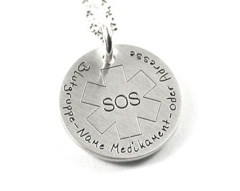 VE-233 Lange Hals Kette Modeschmuck silberfarben mit Anhänger