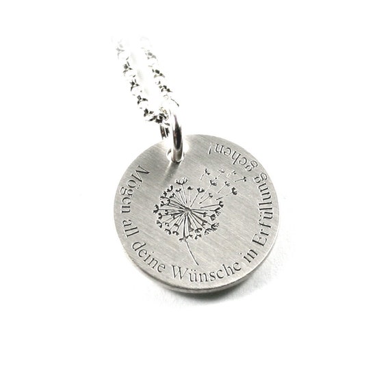 Silber 925 Gravur Anhänger mit der beweglichen Herz/&Infinity Kette/&Gravur