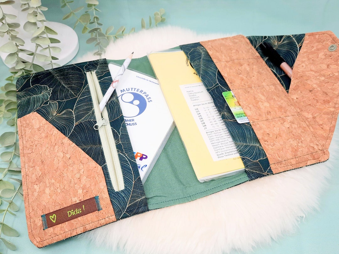 Dokumentenmappe/ Organizer A5/ U-Heft Hülle/ Mutterpasshülle