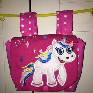 Handlebar bag unicorn
