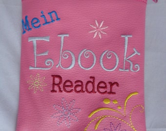 E-Reader Tasche aus Kunstleder