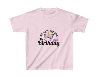 Kids Shirt, Birthday Shirt, Unicorn