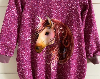 Balloon dress horse