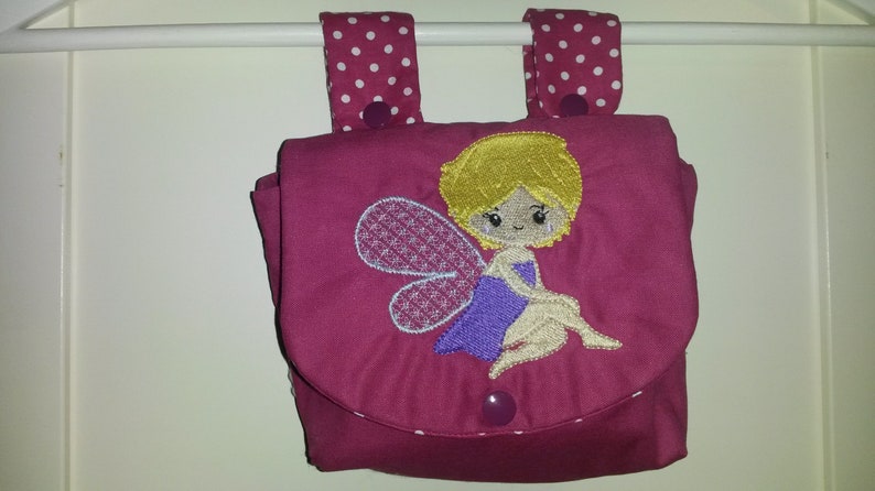 Handlebar Bag Fairy, pink image 1