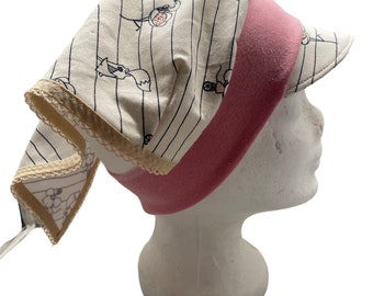 Flamingo headscarf