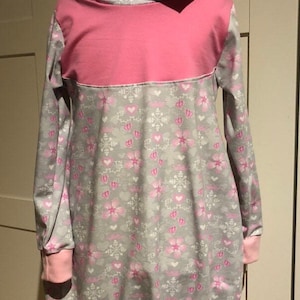 Balloon Dress Winter Flowers