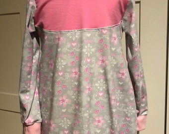 Balloon Dress Winter Flowers