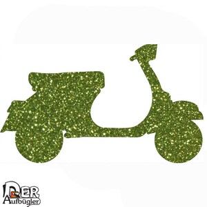 Iron-on picture of a motor scooter image 3