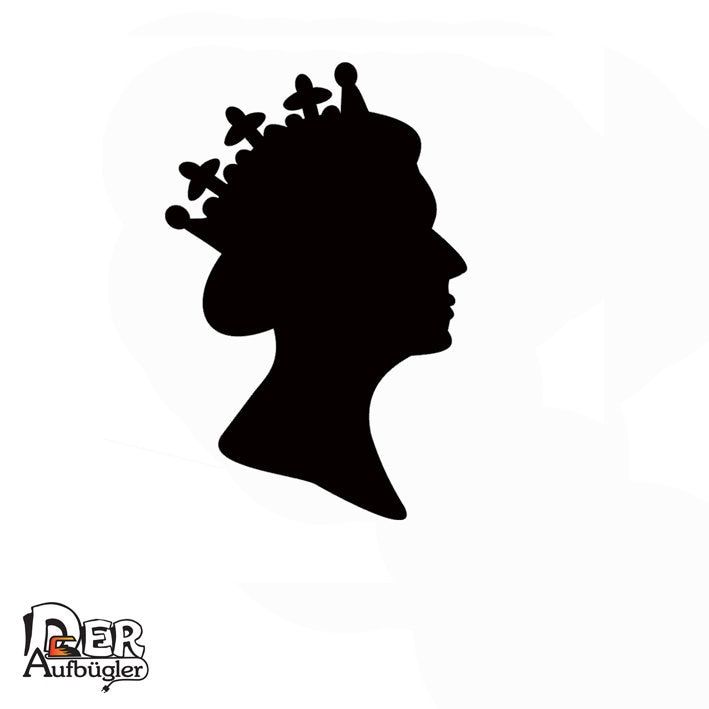 Ironing Image Queen Silhouette in 49 Colors Etsy