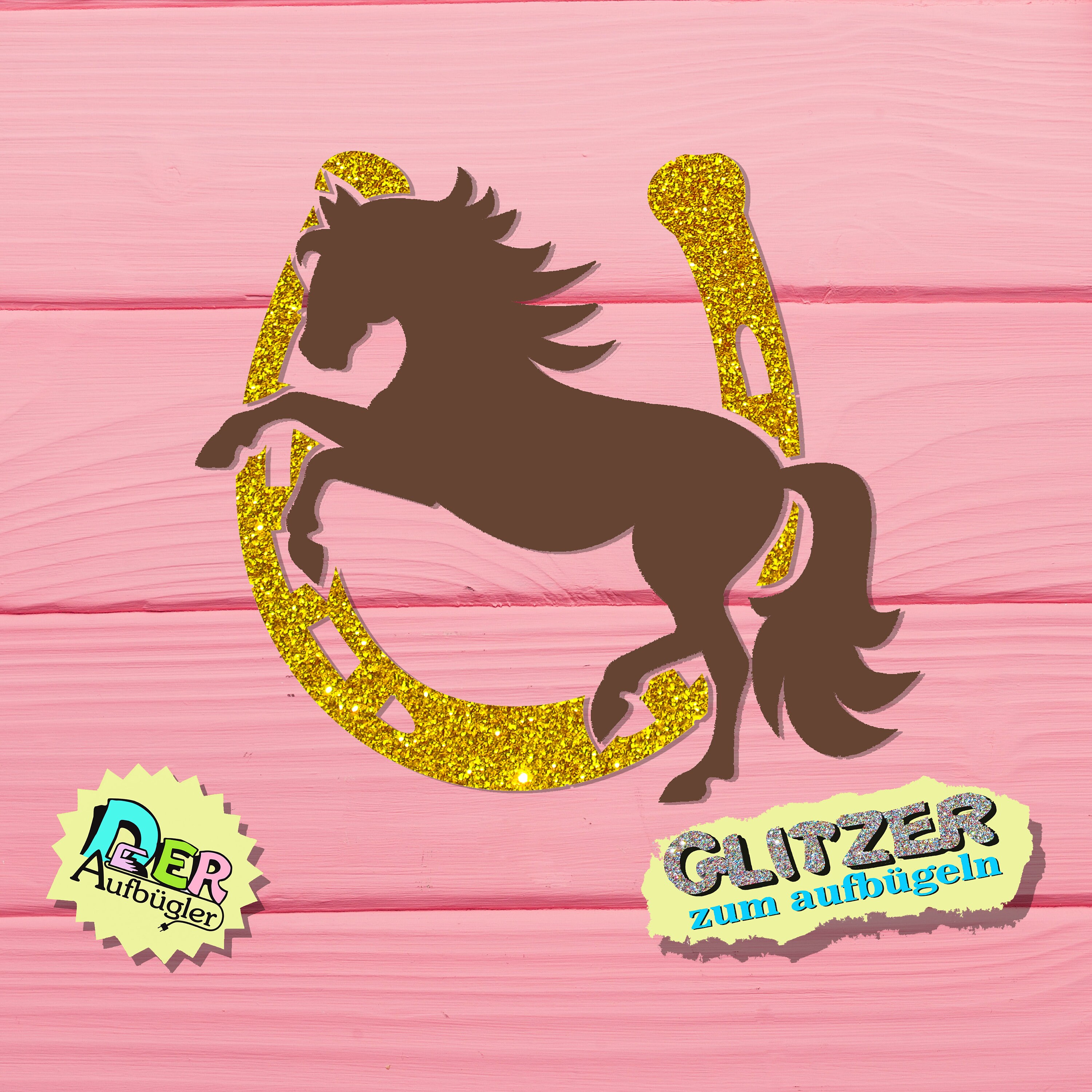 Ironing pattern horse horseshoe 24 colors Etsy