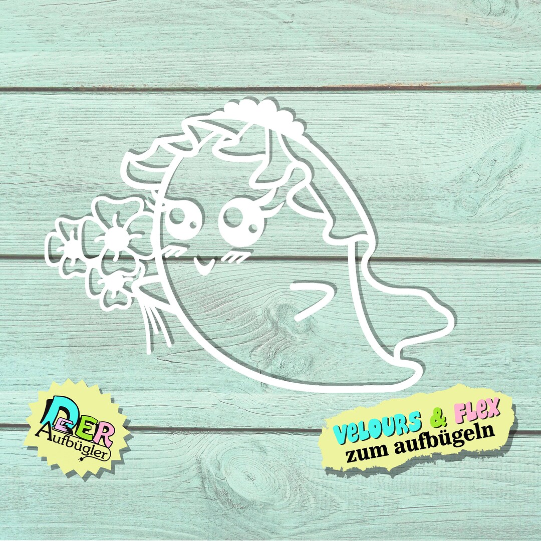 Ironing Pattern Bridal Spirit With Veil and Bouquet in 49 Etsy