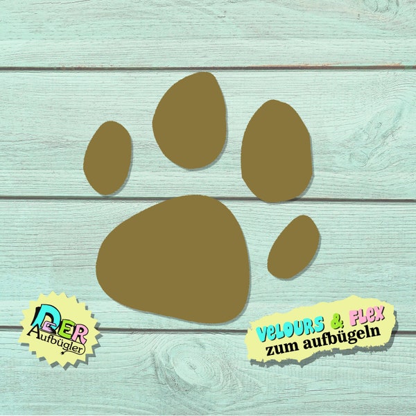 Temple picture paw print paw in 49 colors