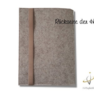 Gotteslobhülle personalisierbar Kommunion 2024 beige meliert Blümchen pastell Bild 8