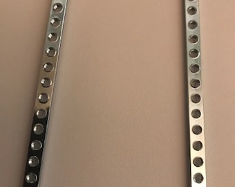 Threaded Strips (Pair) M3 for Eurorack Synth Cases and Racks CUSTOM length