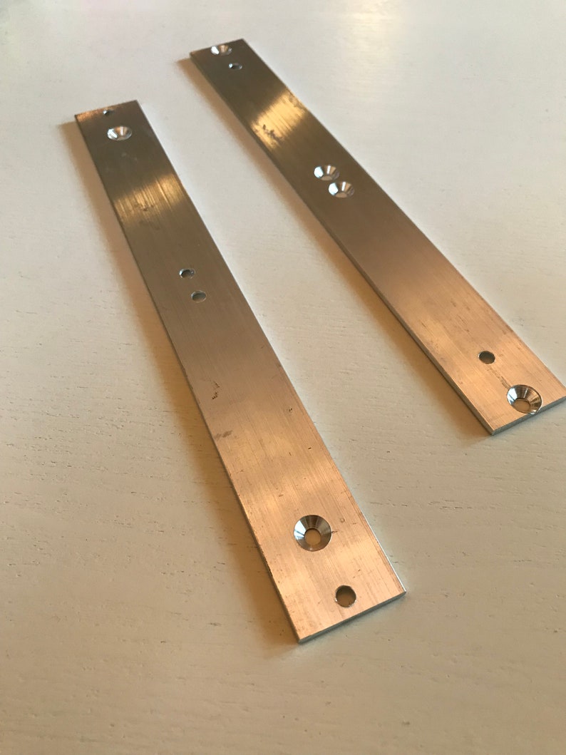 Pair 6U Side Plates for DIY Eurorack Modular Synthesizer Case image 2