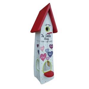 Bird Villa Bird House - Nesting Box, Feeder - Minivilla 2 Family - customizable