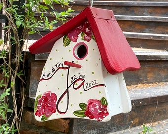 Regalo de bodas, regalo de bodas para los novios, resistente a la intemperie, personalizado con nombre y fecha.
