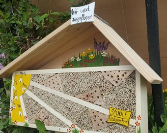 Regalo de despedida para jardín de infantes, casa de abejas, hotel de abejas, resistente a la intemperie.