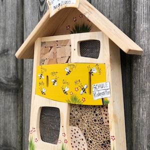 Kindergarten farewell gift, insect hotel for kindergarten farewell, gift for teacher, gift for kindergarten, weatherproof
