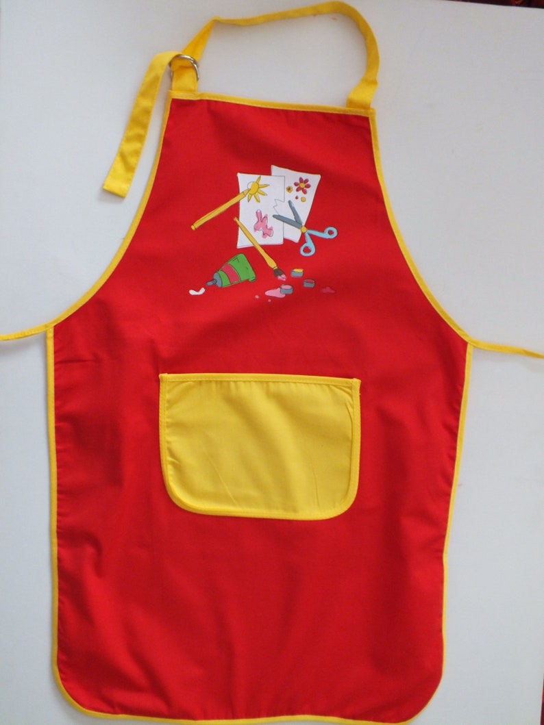 Work apron with the name of the child image 2