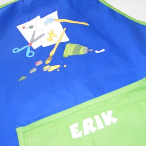 Work apron with the name of the child image 4