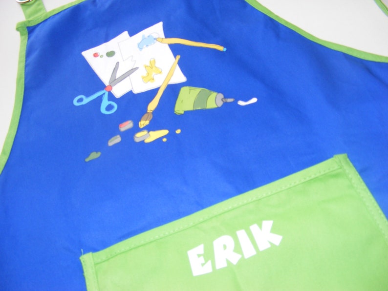 Work apron with the name of the child image 4